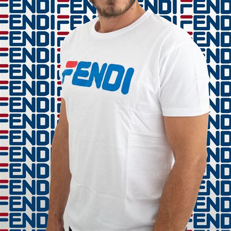 t shirt fakelab fendi
